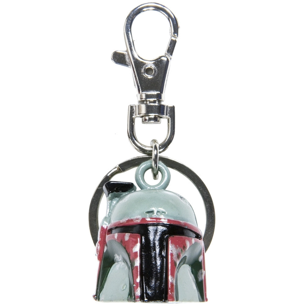 Star Wars - Boba Head Keychain Keychains Old Glory OS Colorless 