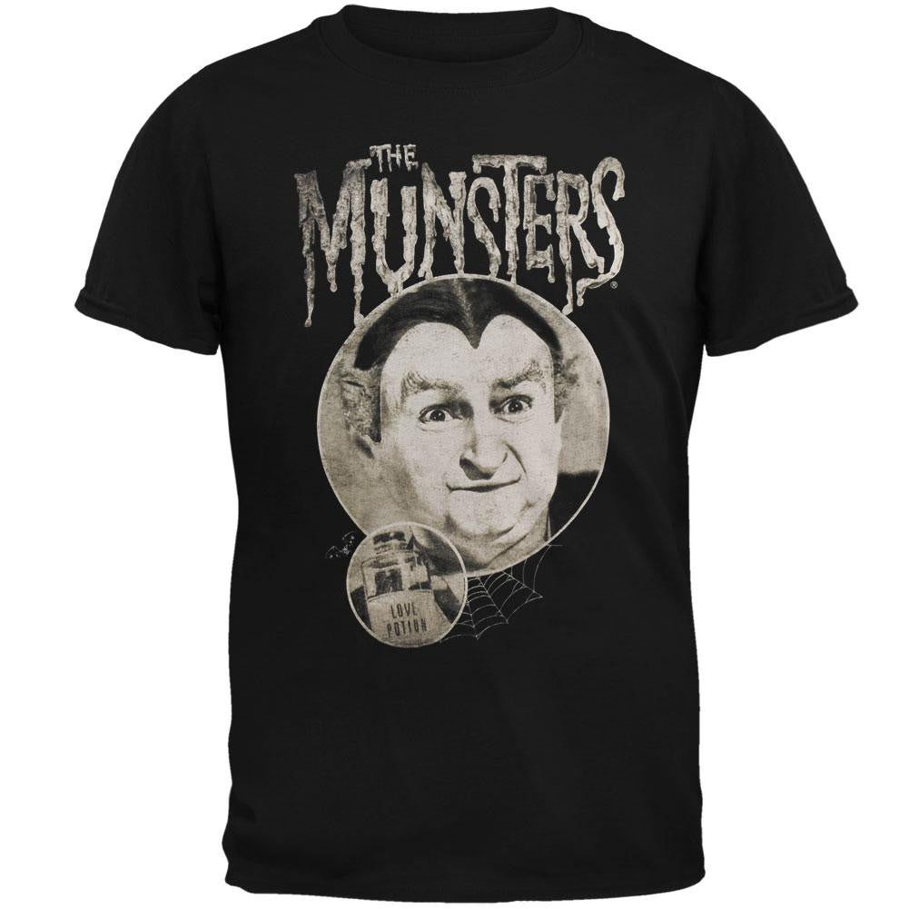 Munsters - Grandpa's Love Potion T-Shirt Men's T-Shirts Munsters SM Black 