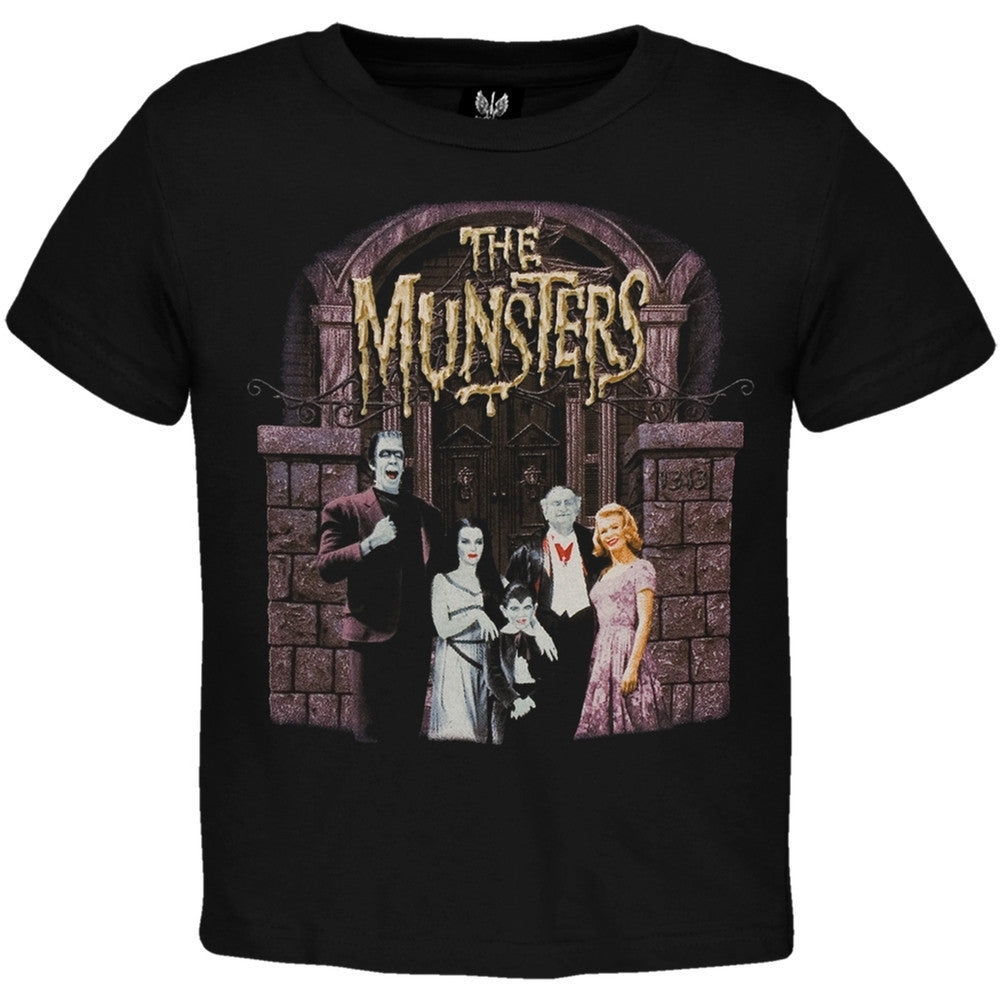 Munsters - Family Toddler T-Shirt Toddler T-Shirts Munsters 2T Black 