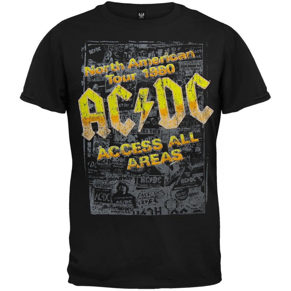 AC/DC - All Access Youth T-Shirt Youth T-Shirts AC/DC SM Black