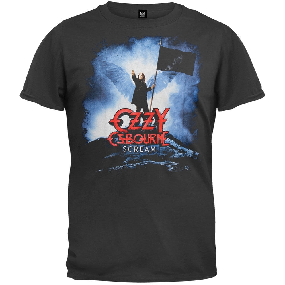 Ozzy Osbourne - Scream T-Shirt Men's T-Shirts Ozzy Osbourne   