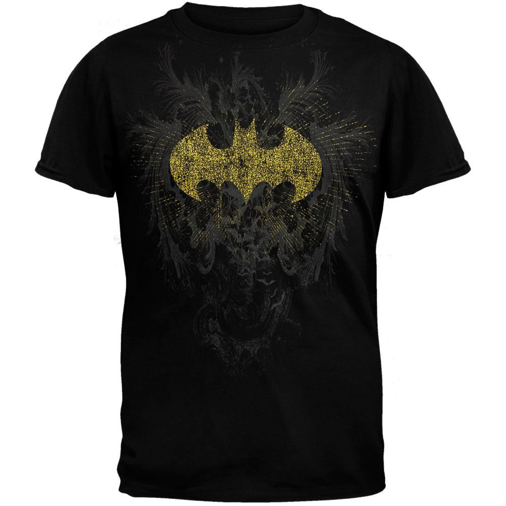 Batman - Bat Spark T-Shirt Men's T-Shirts Batman XL Black 