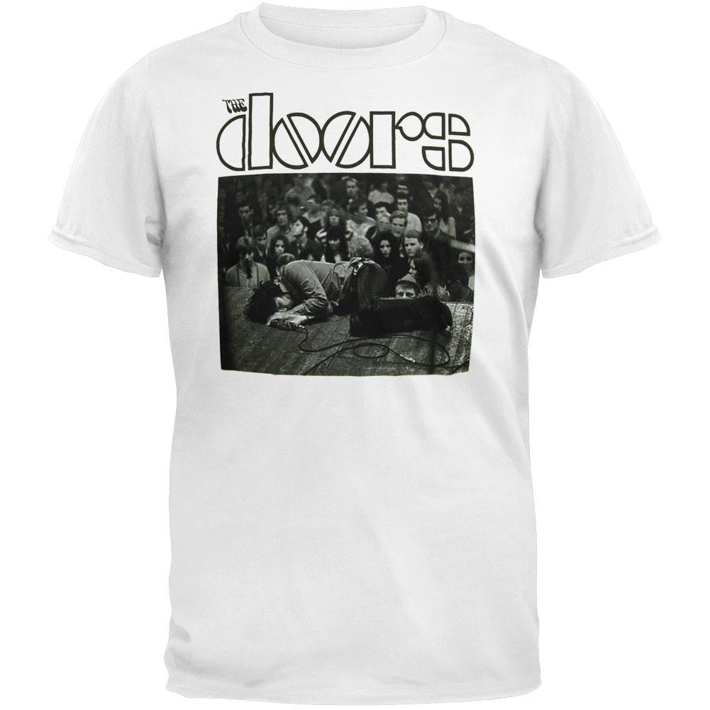 The Doors - Jim Floored Soft T-Shirt Men's T-Shirts The Doors 2XL White 