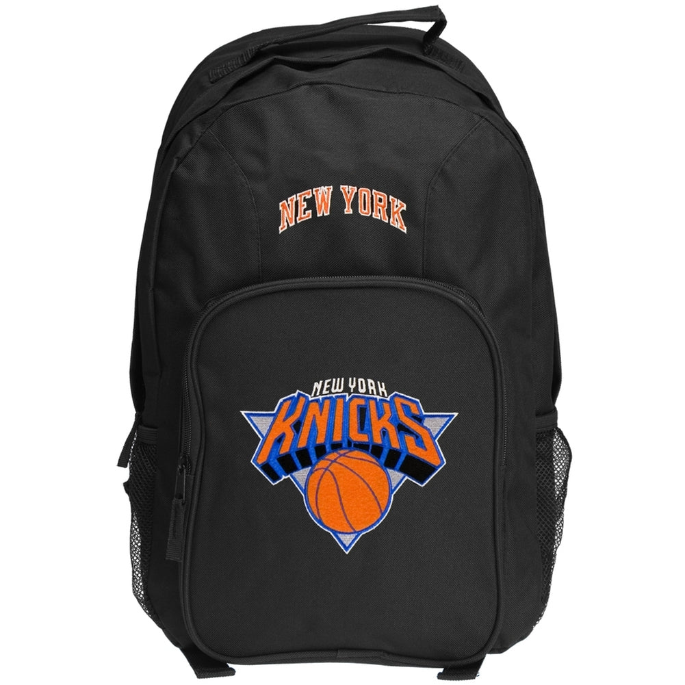 New York Knicks - Logo Medium Black Backpack Backpacks Old Glory OS Black 