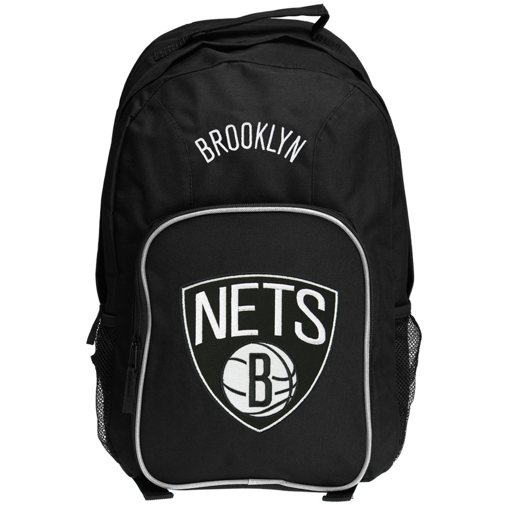 New Jersey Nets - Classic Logo Medium Backpack Backpacks Old Glory OS Black 