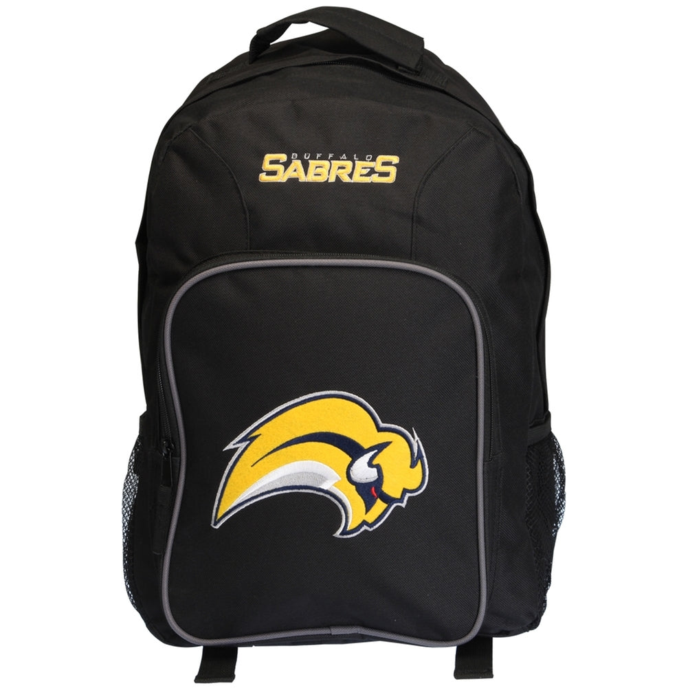 Buffalo Sabres - Logo Medium Backpack Backpacks Old Glory OS Black 