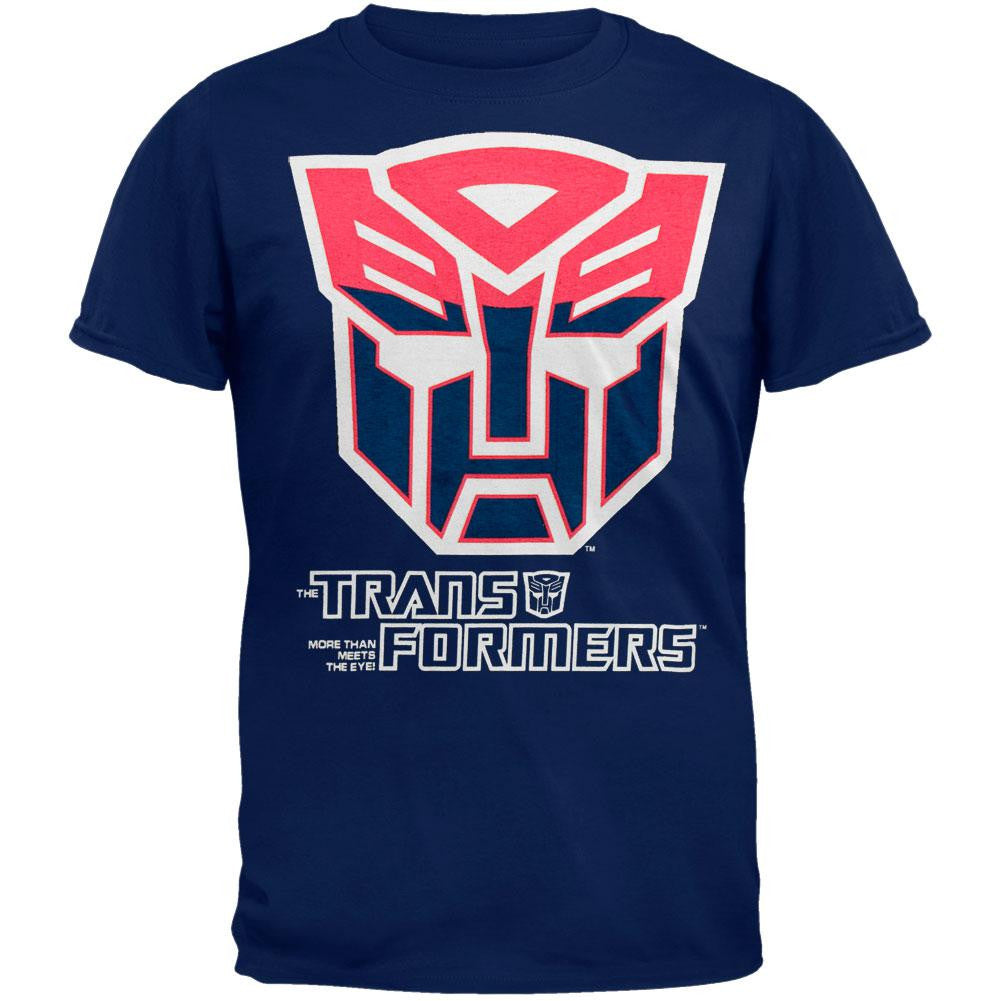 Transformers - Autobot T-Shirt Men's T-Shirts Transformers 2XL Blue 