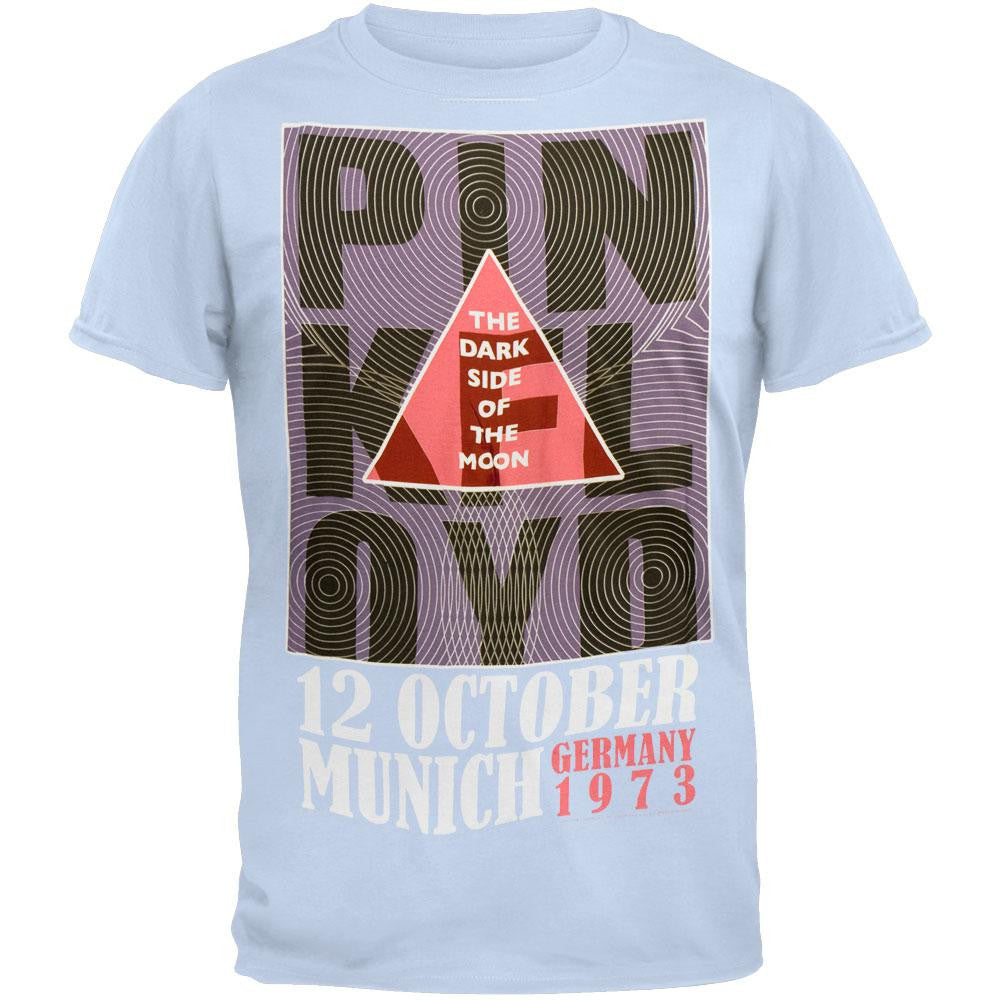 Pink Floyd - Munich 73 T-Shirt Men's T-Shirts Pink Floyd 2XL Blue 