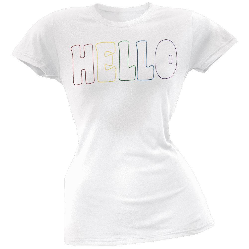 The Beatles - Hello Goodbye Juniors T-Shirt Juniors T-Shirts The Beatles SM White