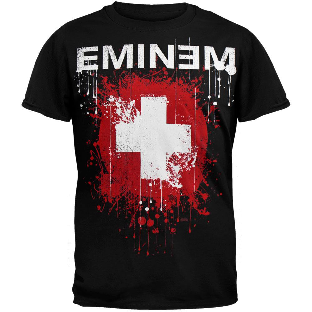 Eminem - Splattered T-Shirt Men's T-Shirts Eminem 2XL Black 