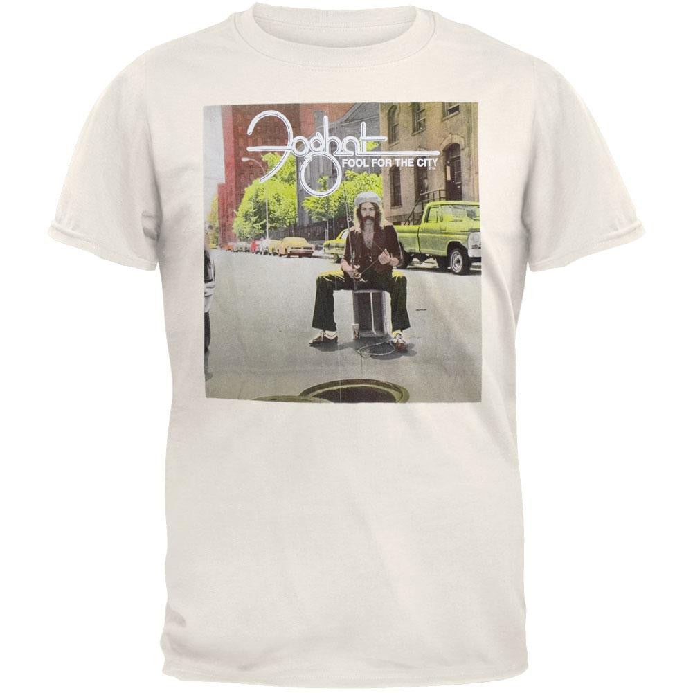 Foghat - Fool For The City Soft T-Shirt Men's T-Shirts Foghat LG Off-White 