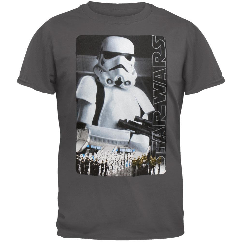 Star Wars - Storm Parade T-Shirt Men's T-Shirts Star Wars XS Grey