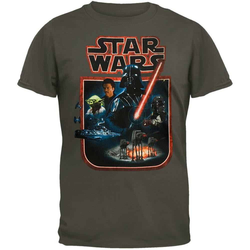 Star Wars - War Star Soft T-Shirt Men's T-Shirts Star Wars XS Grey