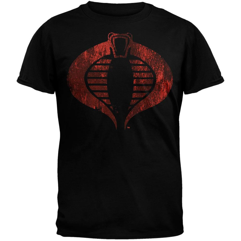 G.I. Joe - Cobricon Soft Black T-Shirt Men's T-Shirts G.I. Joe MD Black 