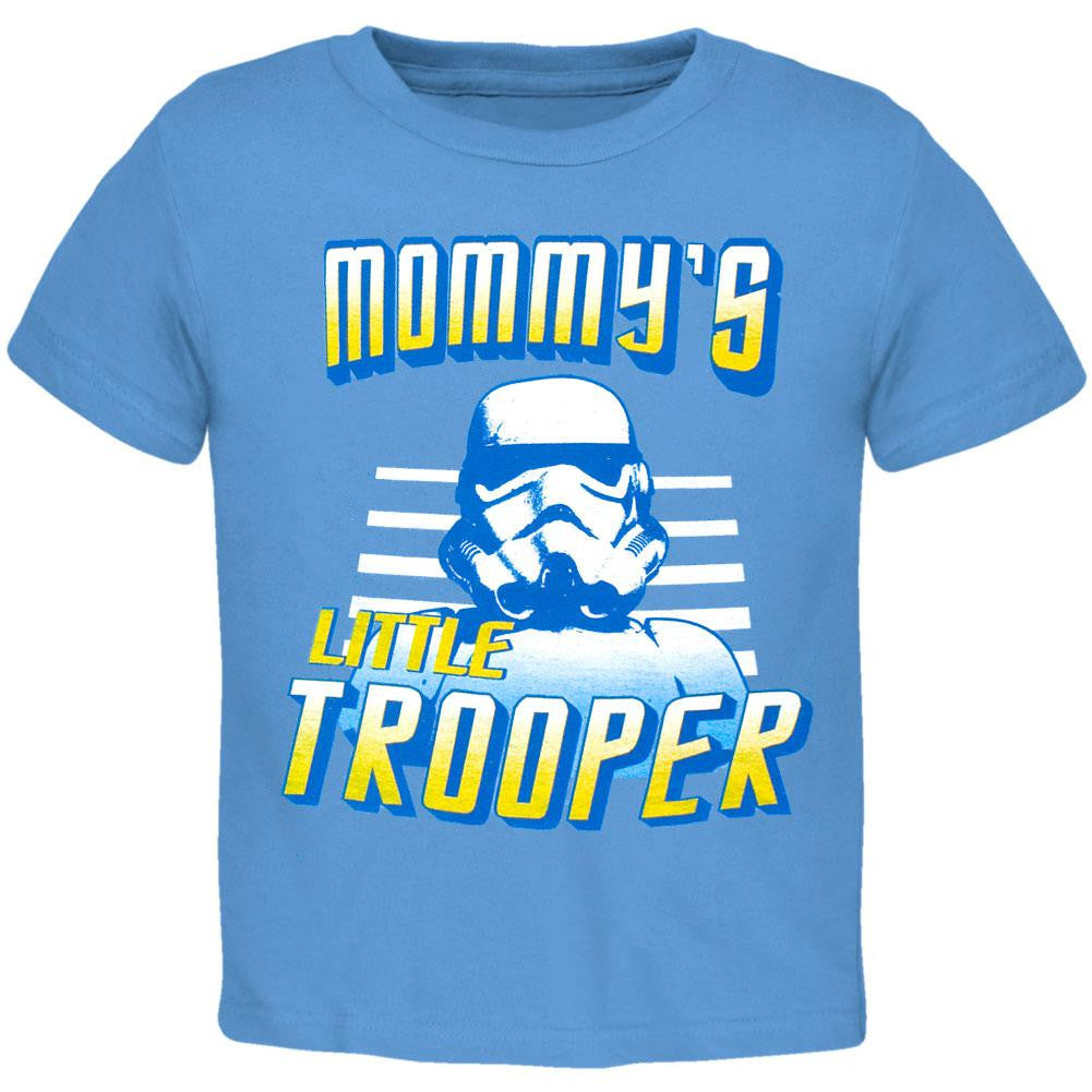 Star Wars - Mommy's Little Trooper Juvy T-Shirt Juvenile T-Shirts Star Wars JMD Blue