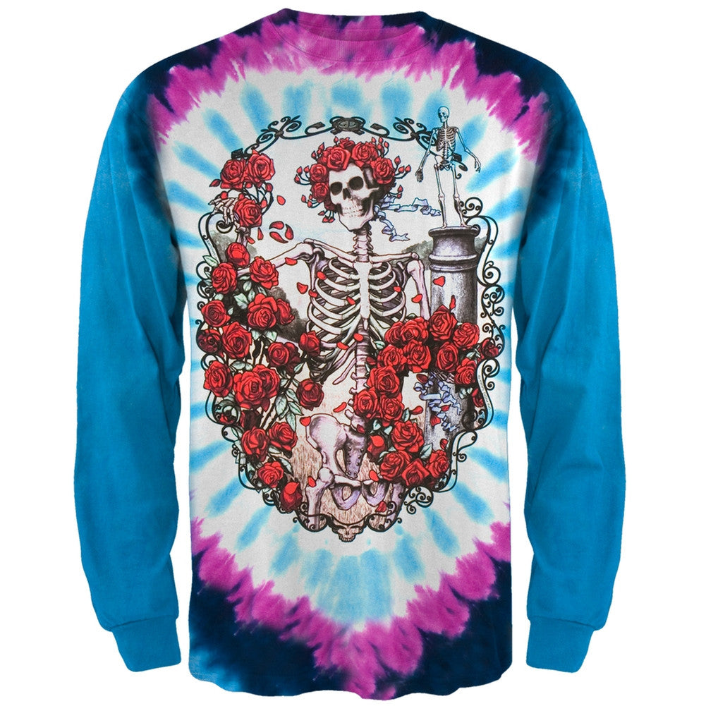 Grateful Dead - 30th Anniversary Tie Dye Long Sleeve T-Shirt Men's Long Sleeves Grateful Dead   