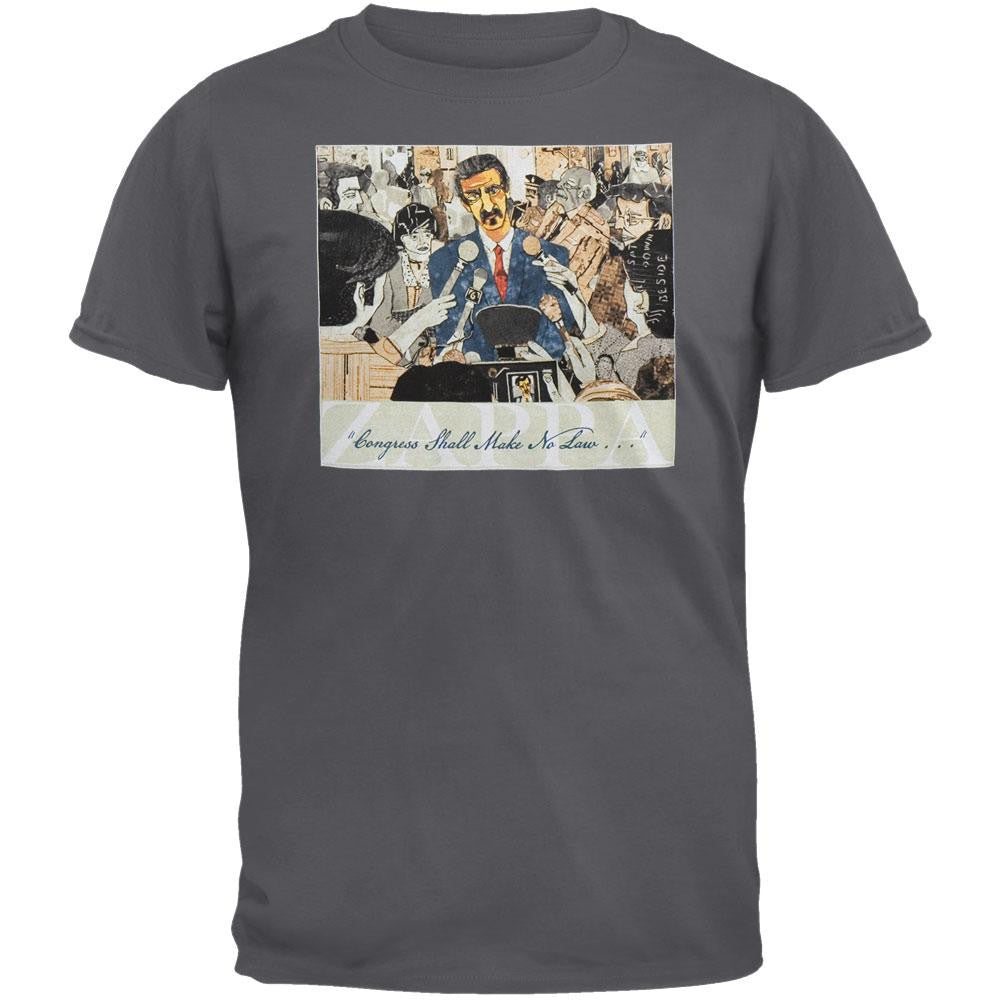 Frank Zappa - Congress T-Shirt Men's T-Shirts Frank Zappa SM Grey 