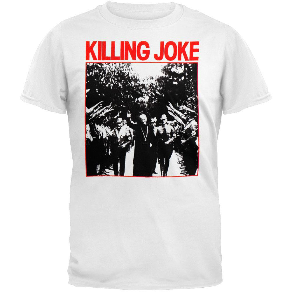 Killing Joke - Pope T-Shirt Men's T-Shirts Killing Joke LG White 