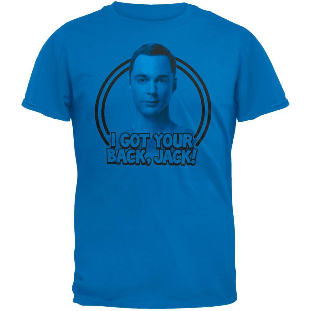 Big Bang Theory - Back Jack T-Shirt Men's T-Shirts Big Bang Theory SM Blue 