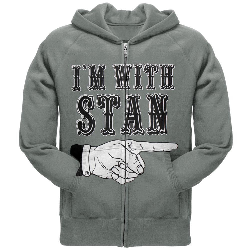 Eminem - I'm With Stan Zip Hoodie Men's Hoodies Eminem 2XL Grey 