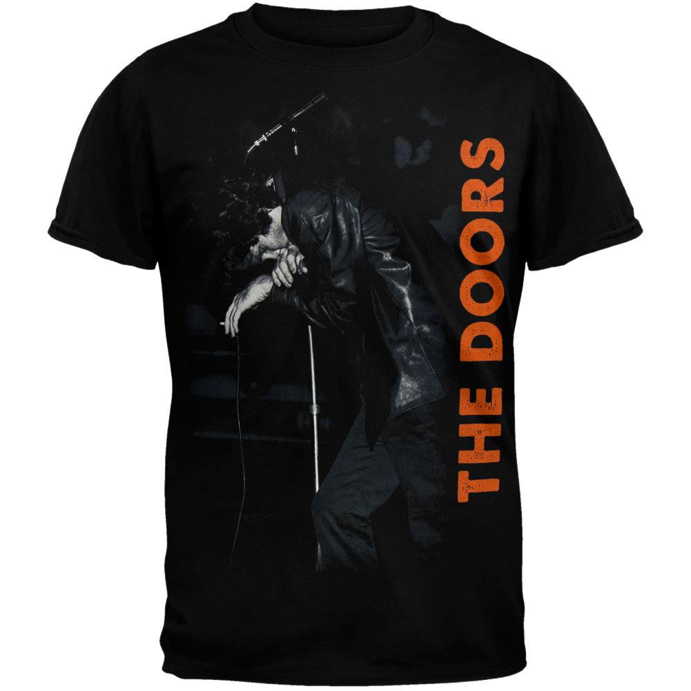 The Doors - Mic Stand T-Shirt Men's T-Shirts The Doors 2XL Black