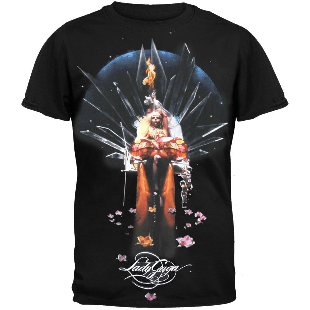 Lady Gaga - Swing T-Shirt Men's T-Shirts Lady Gaga 2XL Black 