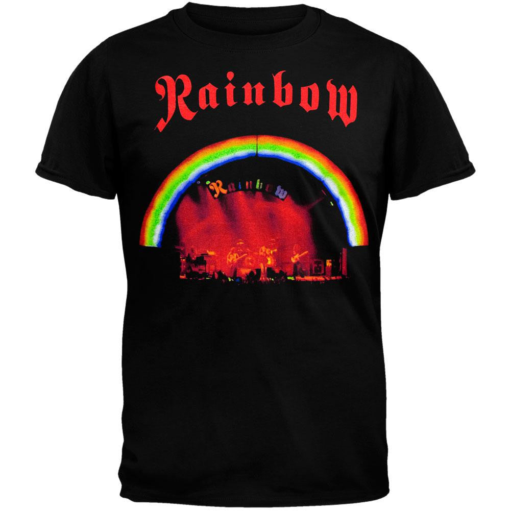 Rainbow - On Stage T-Shirt Men's T-Shirts Rainbow LG Black 