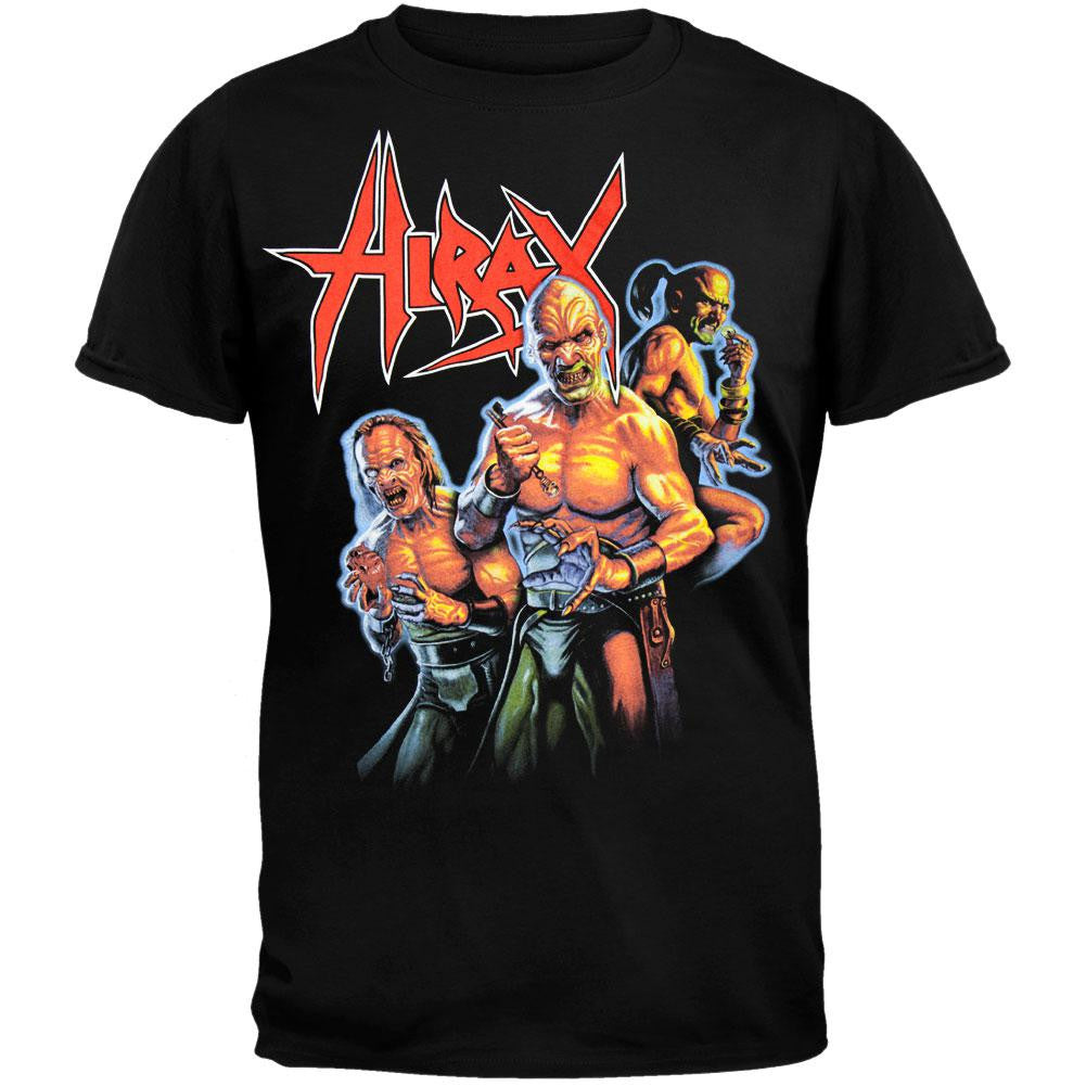 Hirax - El Nostro De La Muerte T-Shirt Men's T-Shirts Hirax LG Black 