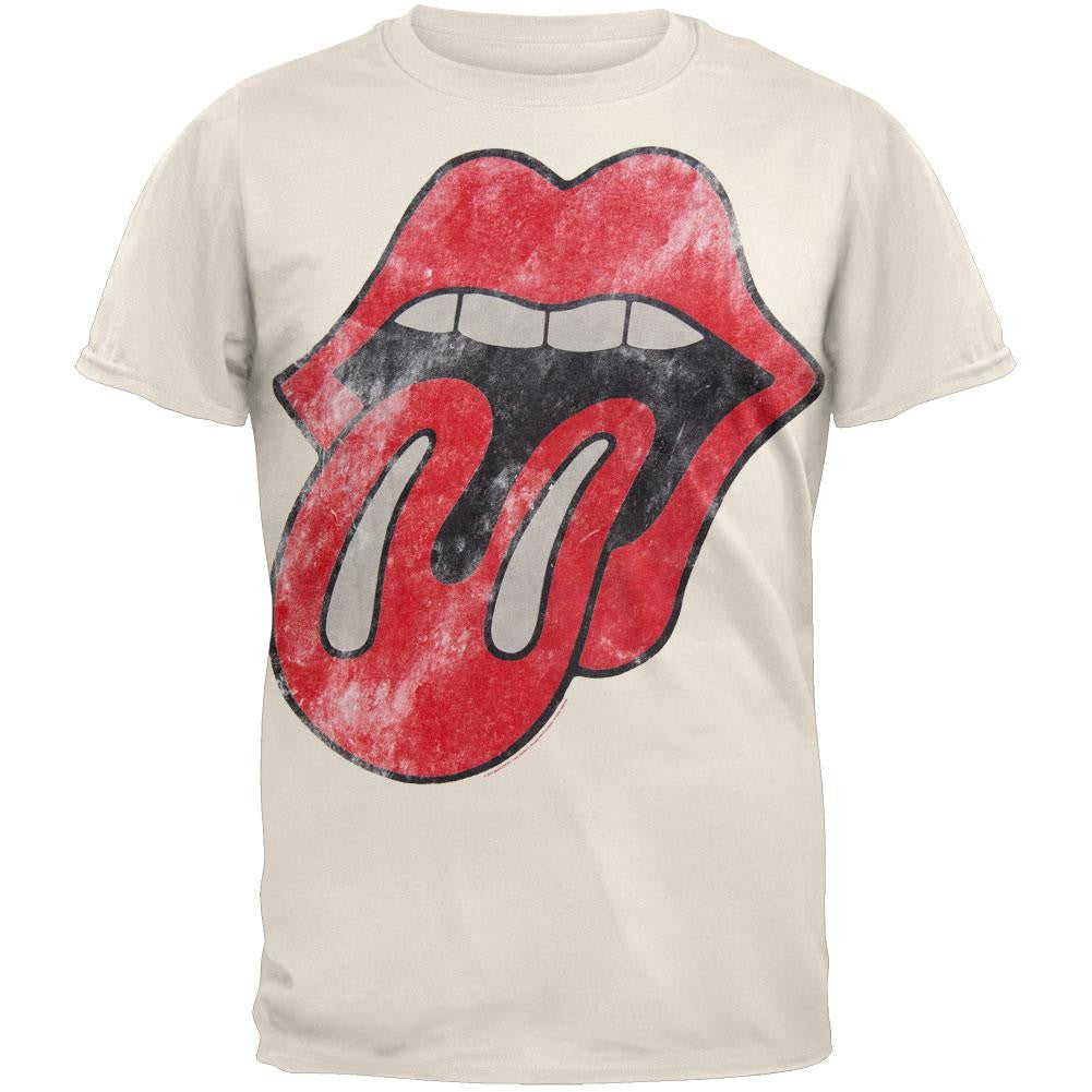 Rolling Stones - Worn By Mick Soft T-Shirt Men's T-Shirts Rolling Stones SM Off-White 