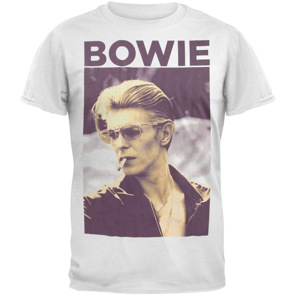 David Bowie - Smoking T-Shirt Men's T-Shirts David Bowie   