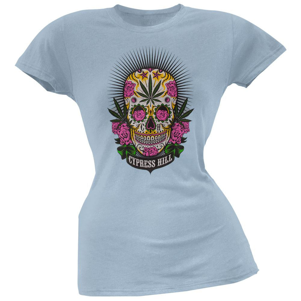 Cypress Hill - Mujeres Muertes Juniors T-Shirt Juniors T-Shirts Cypress Hill SM Blue 