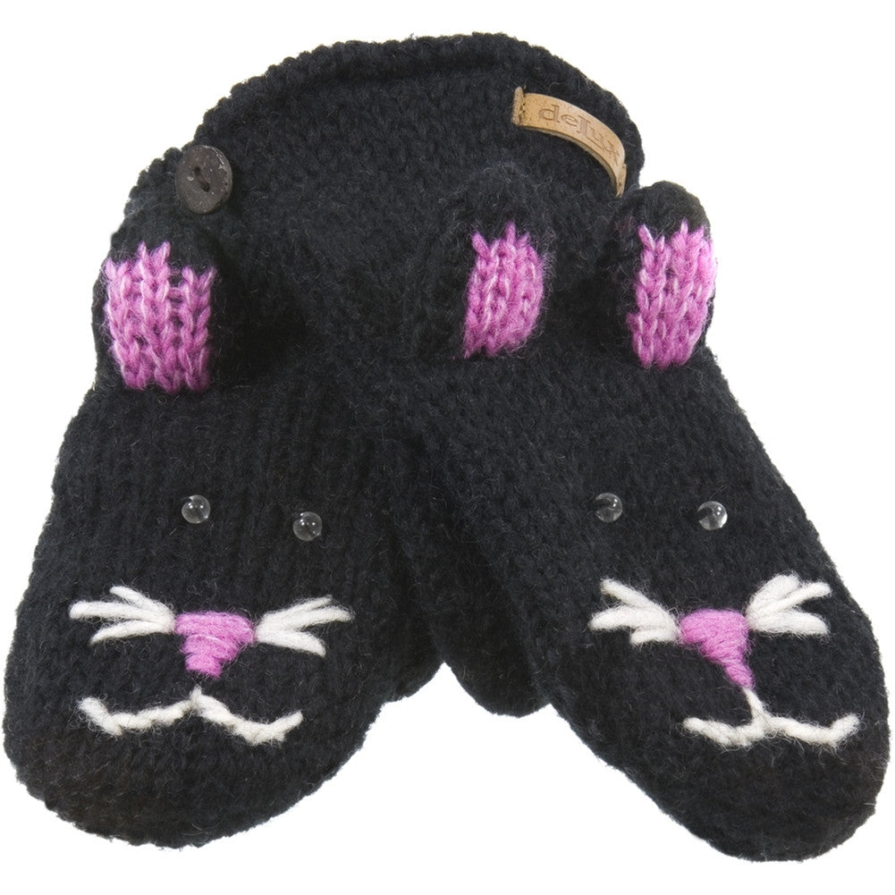 Kiki The Kitty Kids Knit Mittens Knit Mittens Old Glory   