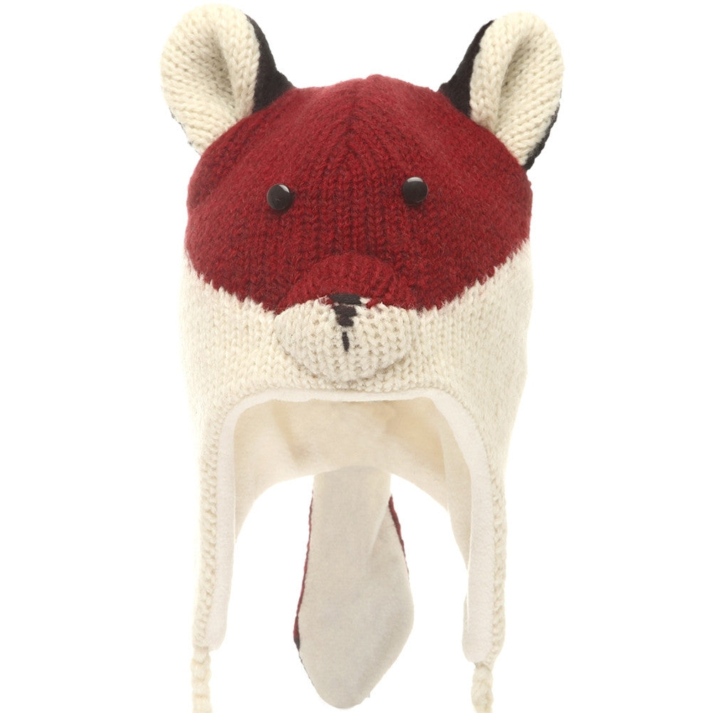 Felicity The Fox Peruvian Knit Hat Peruvian Knit Hats Old Glory   