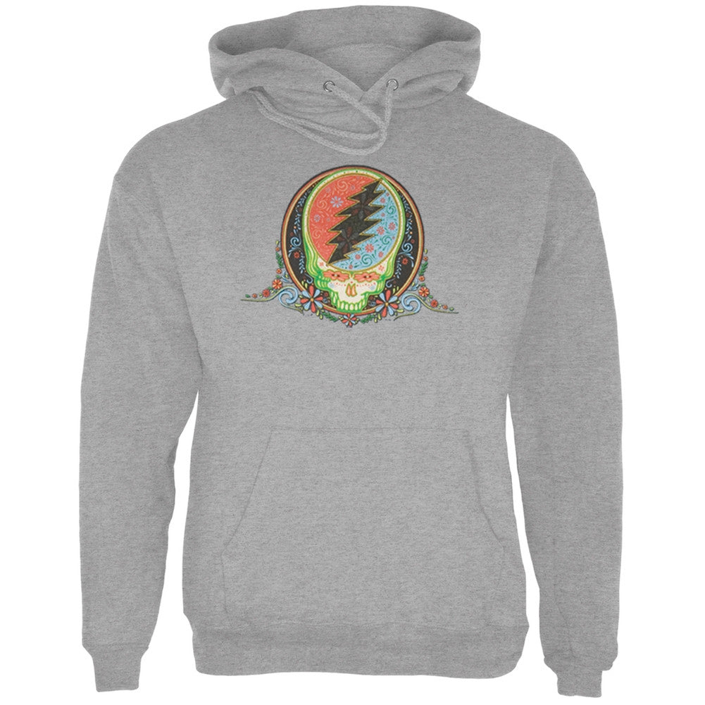 Grateful Dead - Stealie Calaveras Pullover Hoodie Men's Hoodies Grateful Dead   