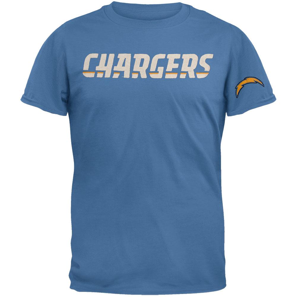 San Diego Chargers - Logo Fieldhouse Premium T-Shirt Men's T-Shirts San Diego Chargers SM Blue