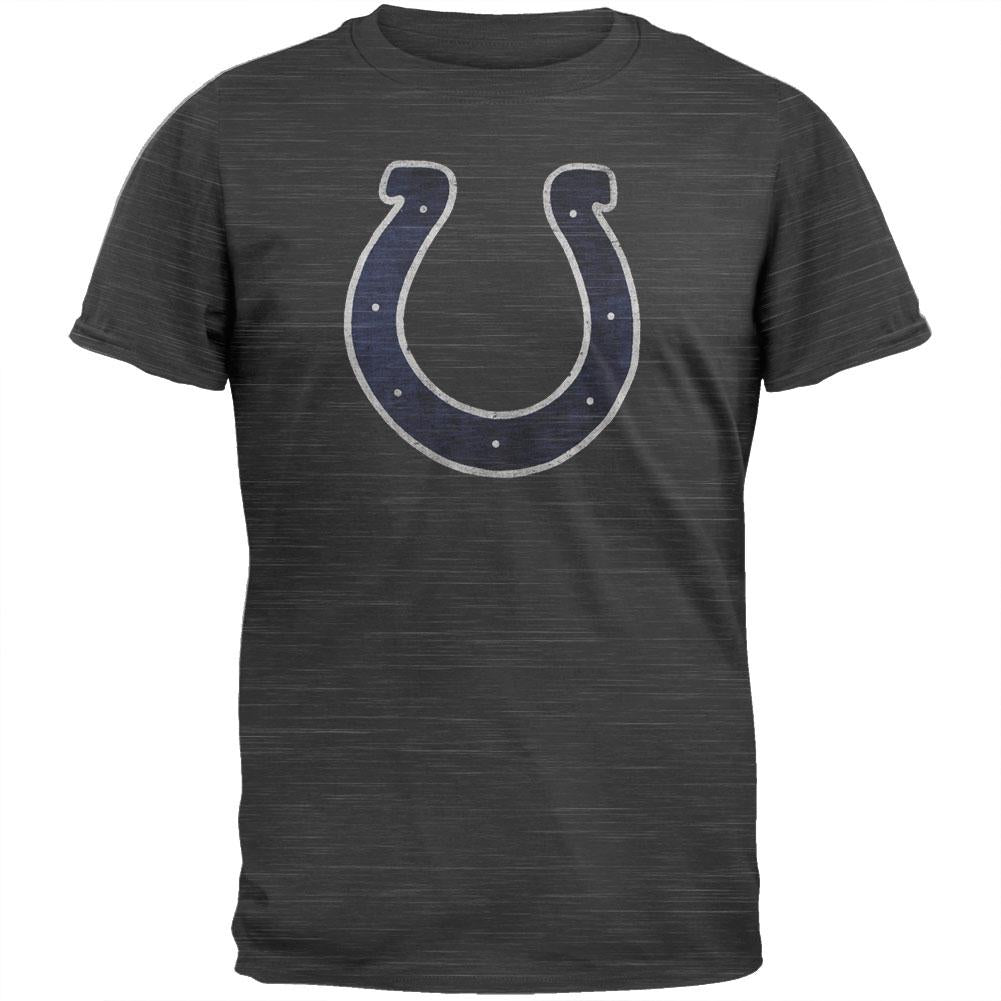 Indianapolis Colts - Logo Scrum Premium T-Shirt Men's T-Shirts Indianapolis Colts 2XL Grey 