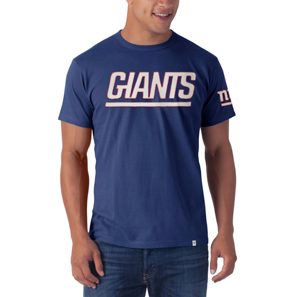 New York Giants - Logo Fieldhouse Premium T-Shirt Men's T-Shirts New York Giants 2XL Blue 