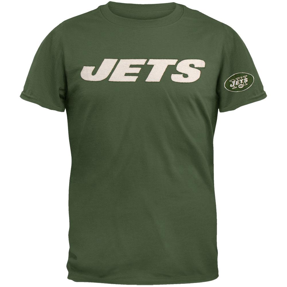 New York Jets - Logo Fieldhouse Premium T-Shirt Men's T-Shirts New York Jets 2XL Green 