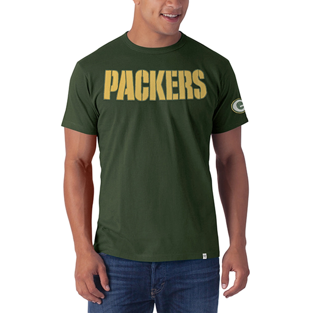 Green Bay Packers - Logo Fieldhouse Premium T-Shirt Men's T-Shirts Green Bay Packers SM Green