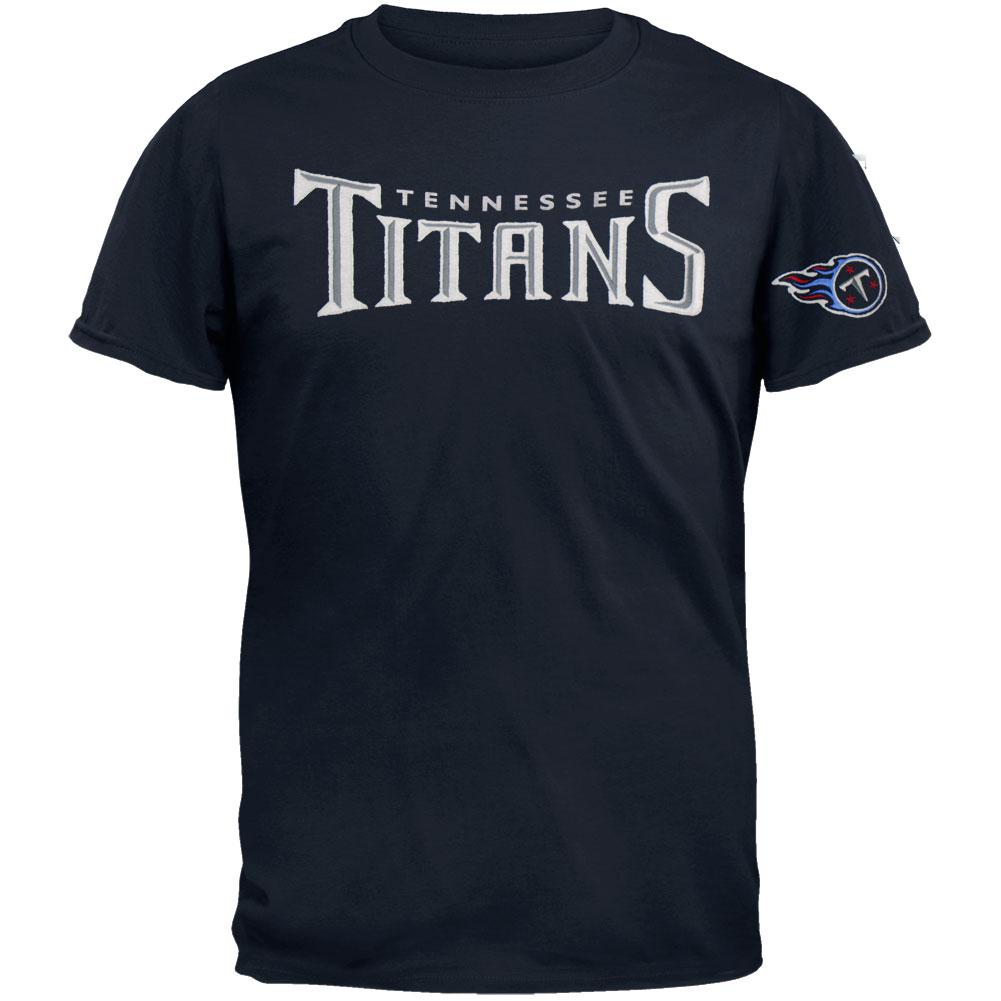 Tennessee Titans - Logo Fieldhouse Premium T-Shirt Men's T-Shirts Tennessee Titans 2XL Blue 