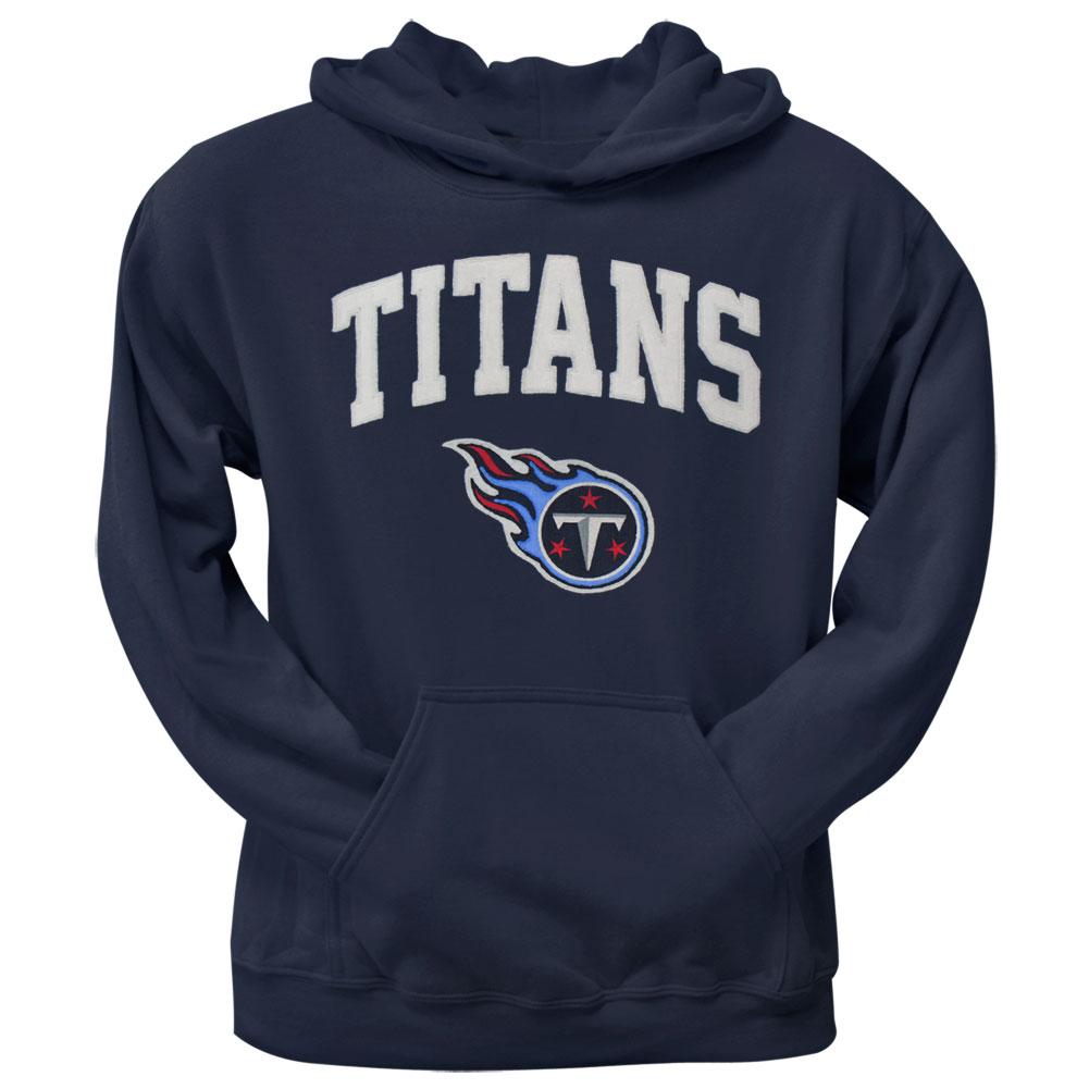 Tennessee Titans - Logo Scrimmage Premium Pullover Hoodie Men's Hoodies Tennessee Titans 2XL Blue 