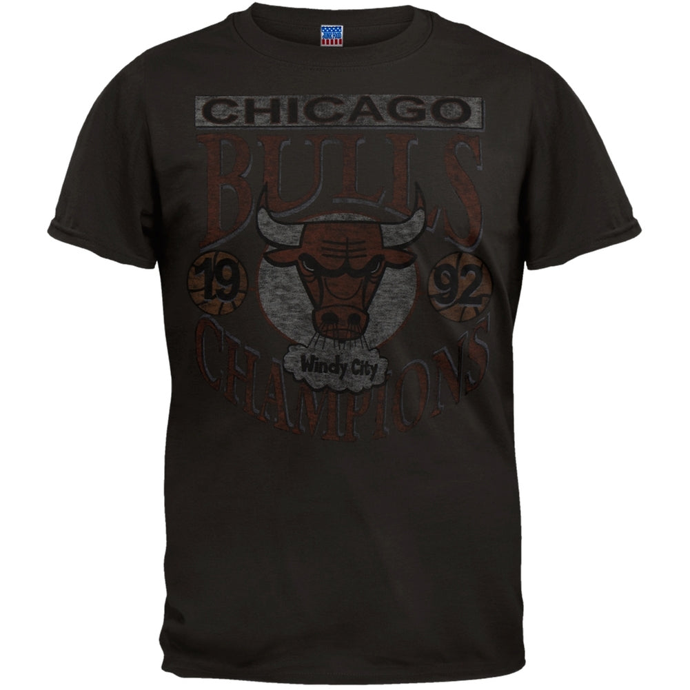 Chicago Bulls - '92 Champions Soft T-Shirt Men's T-Shirts Chicago Bulls 2XL Black 