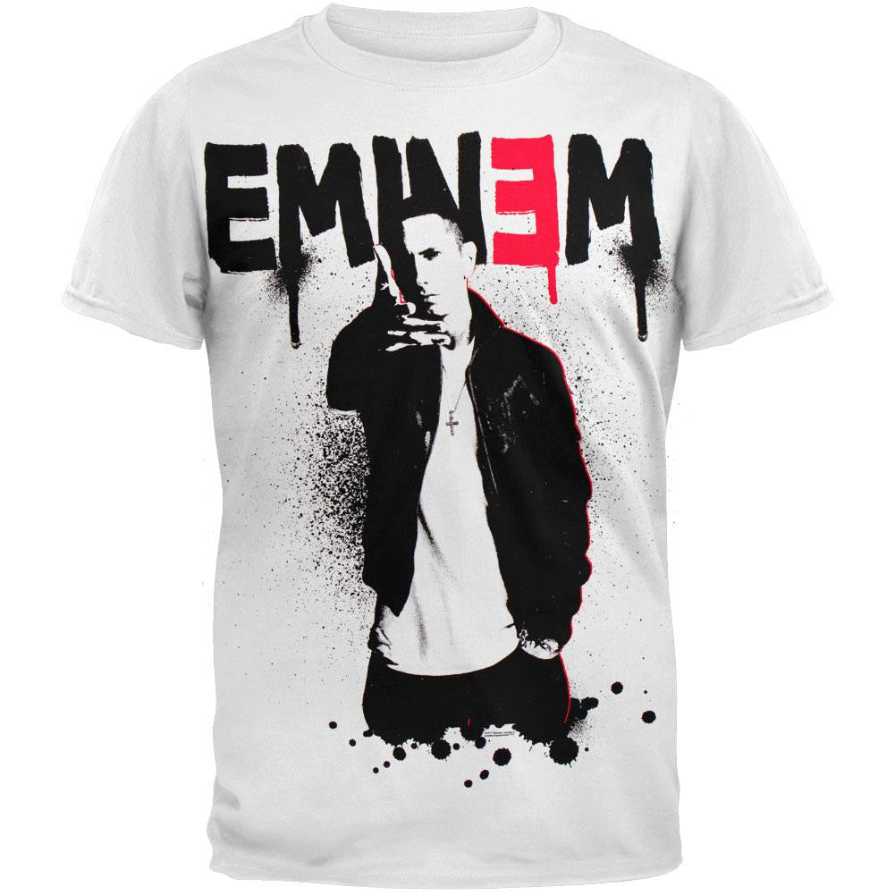 Eminem - Sprayed Up T-Shirt Men's T-Shirts Eminem 2XL White 