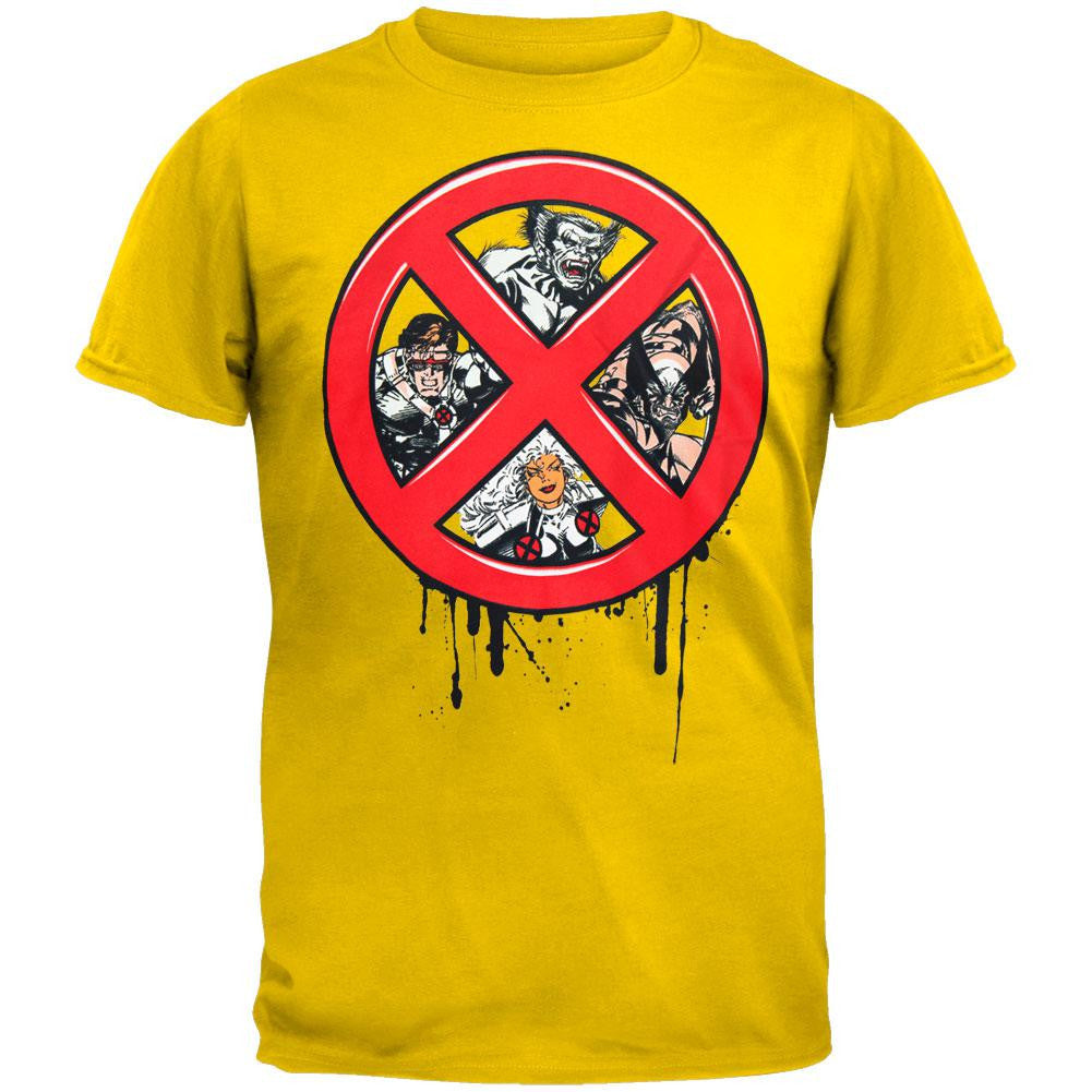 X-Men - Ex Men Hiding T-Shirt Men's T-Shirts X-Men 2XL Yellow 