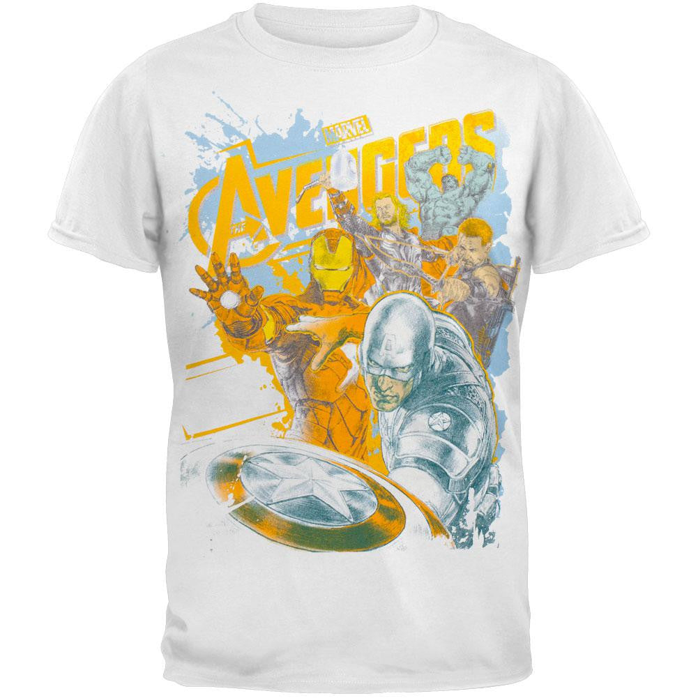 Avengers - Concept Jumbo Youth T-Shirt Youth T-Shirts The Avengers SM White