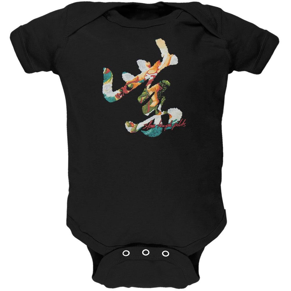 Stone Temple Pilots - Script Baby One Piece Baby One Piece Stone Temple Pilots 0-6M Black 