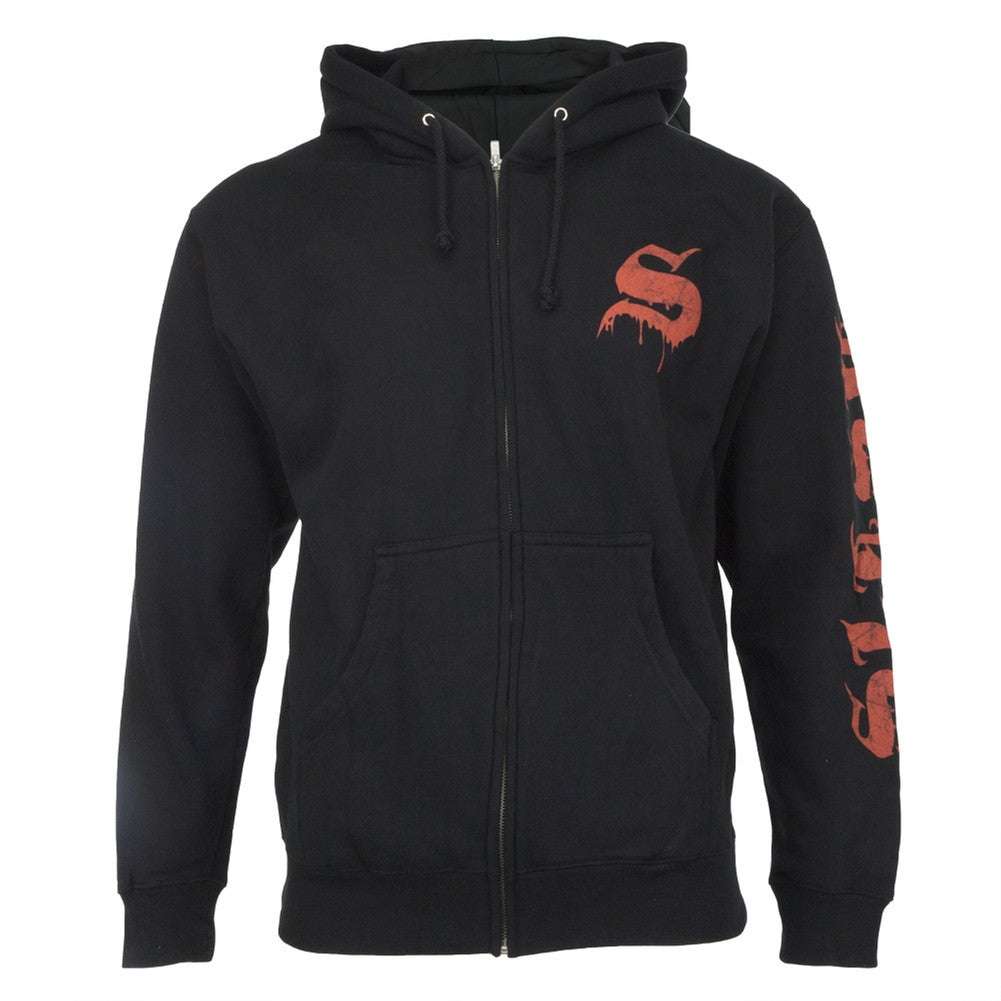 Slash - Bone Shaker Zip Hoodie Men's Hoodies Slash   