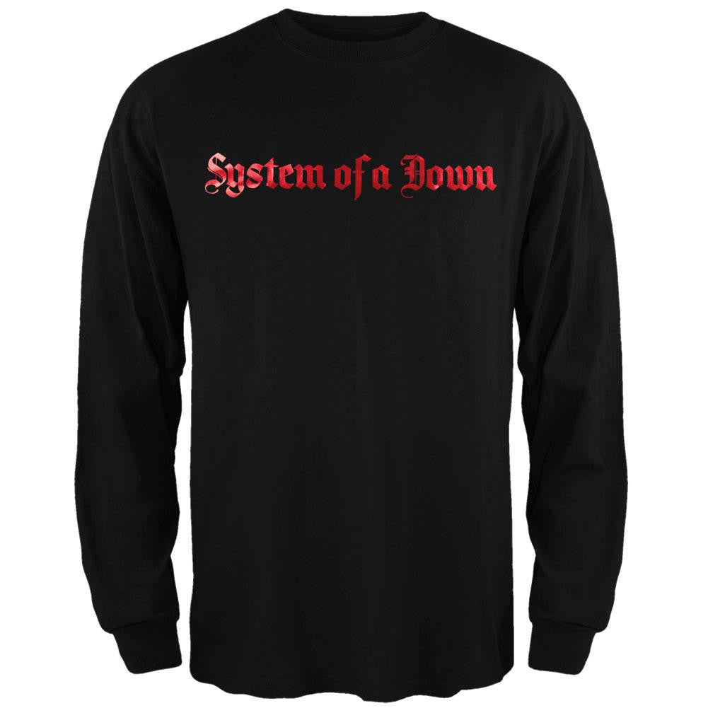 System Of A Down - Rock N Roll Killa Long Sleeve T-Shirt Men's Long Sleeves System of a Down 2XL Black 