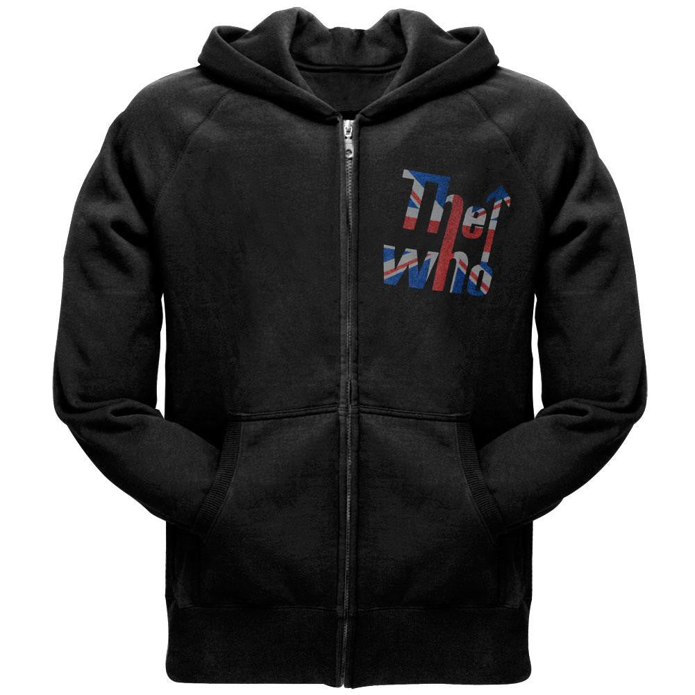 Who - K.P.R.J. Zip Hoodie Men's Hoodies The Who SM Black 