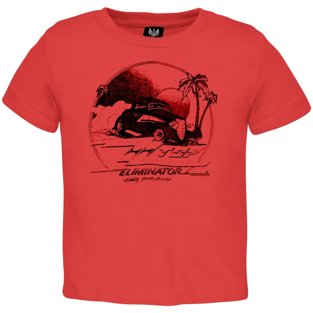 ZZ Top - Lil' Roadstar Toddler T-Shirt Toddler T-Shirts ZZ Top 2T Red 